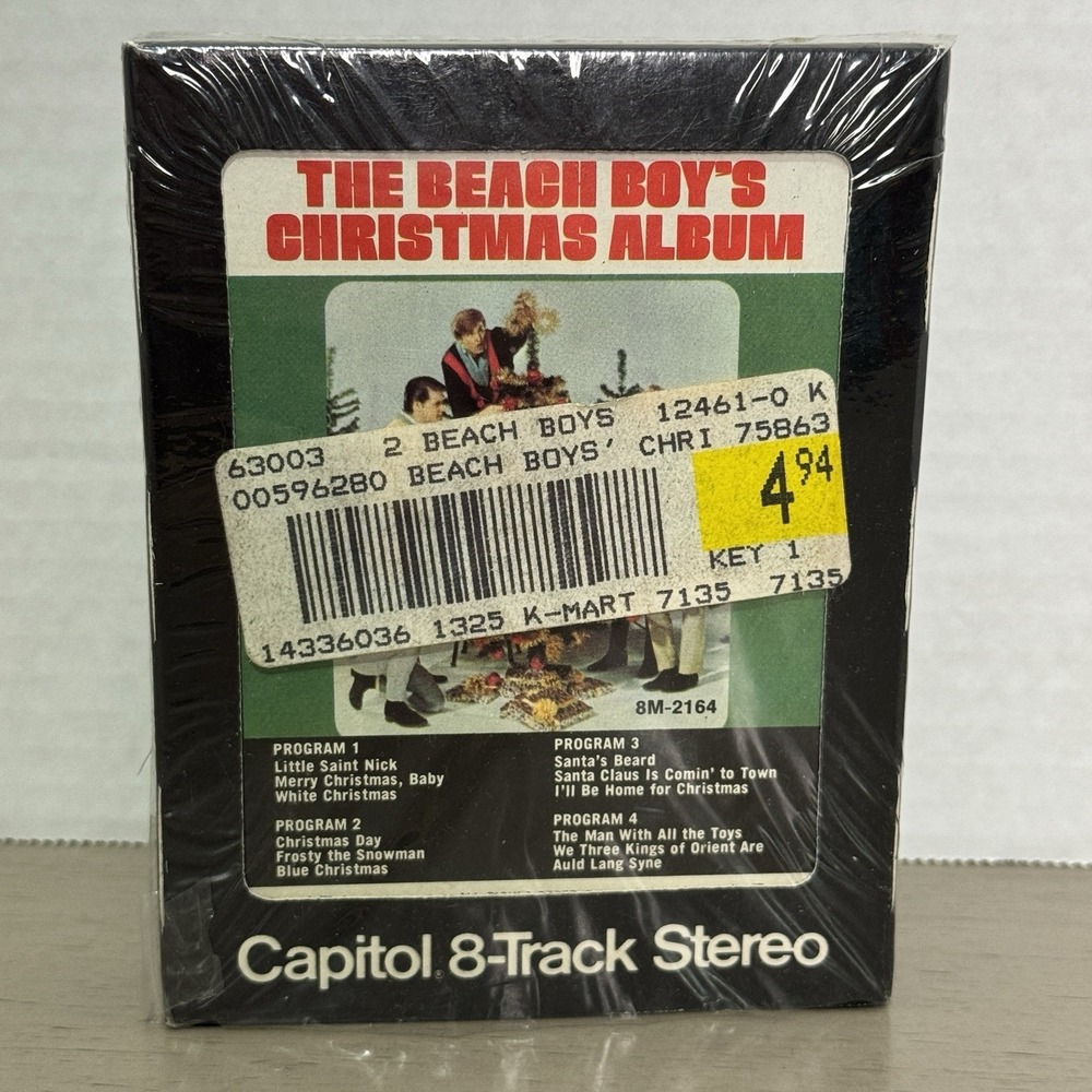 The Beach Boys Christmas Album (Capitol 8-Track) 8M-2164 Not‎ Tested